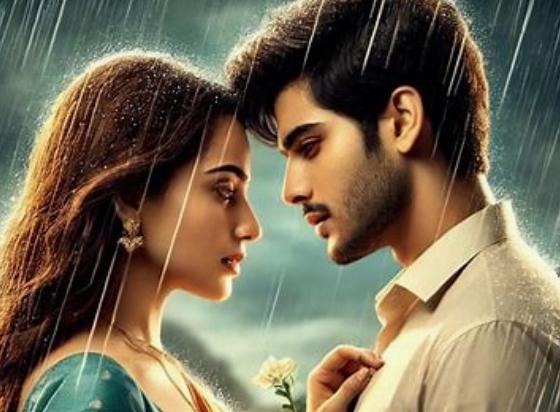 Girl and boy sharing a quiet, emotional moment in a romantic love story